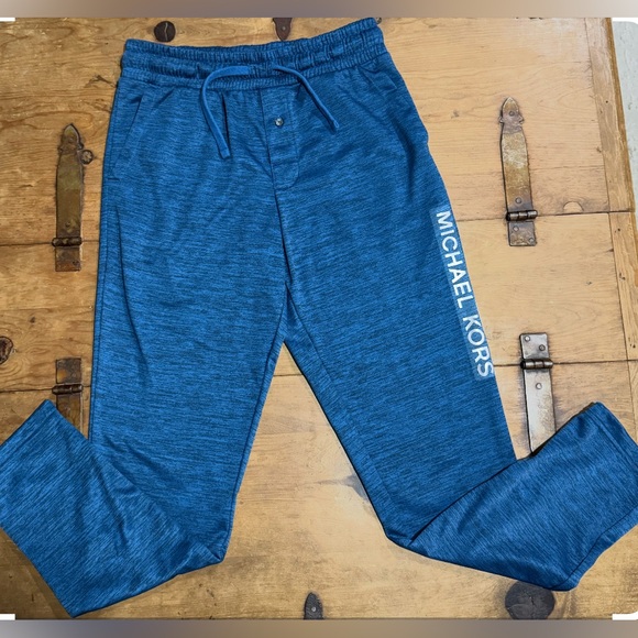 Michael Kors Heathered Blue Sweatpants size small - Picture 1 of 6
